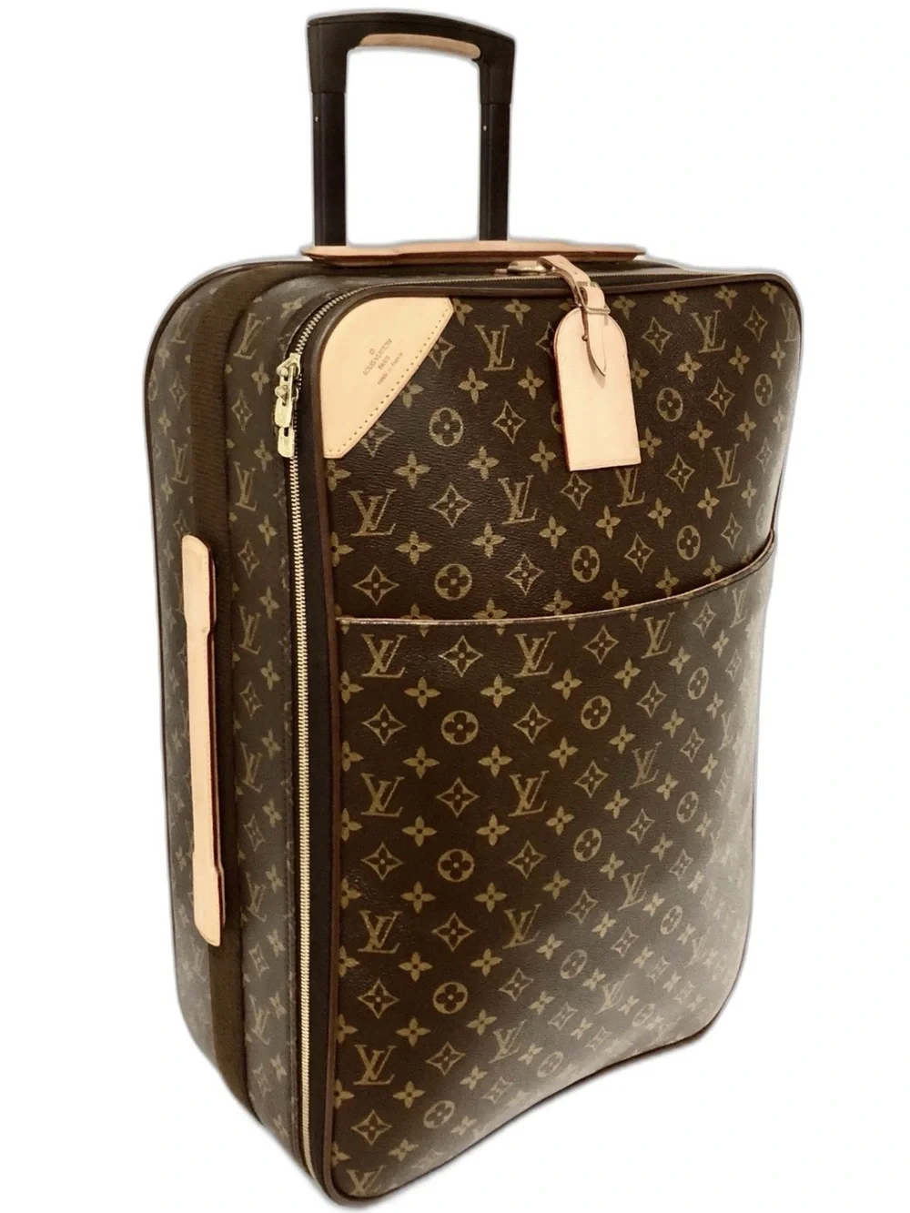 Louis Vuitton Pegase 55 Monogram Carryon Rolling Suitcase Travel Bag 🩷